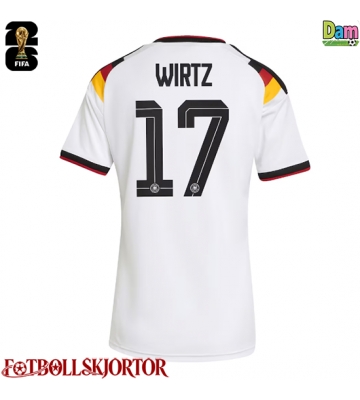 Tyskland Florian Wirtz #17 Hemmatröja Dam VM 2026 Kortärmad